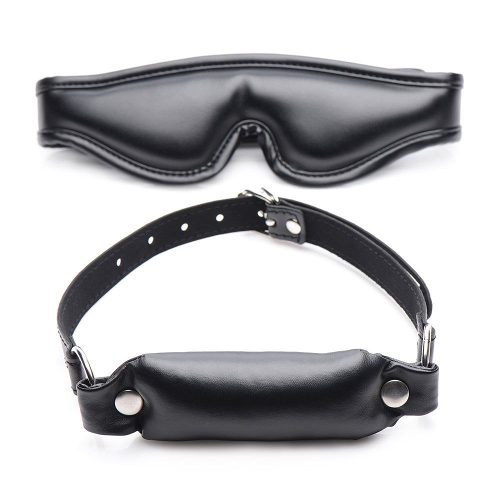 ST Padded Blinfold and Gag Bit