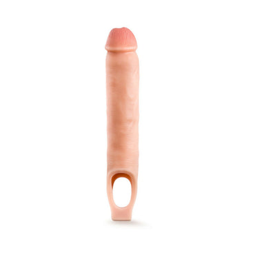 Blush Performance Plus 11.5 in. Silicone Cock Sheath Penis Extender Sling Beige