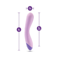 Blush Wellness G Curve Rechargeable Silicone G-Spot Vibrator Purple