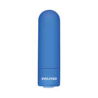 Evolved Fingerlicious Rechargeable Silicone Finger Vibrator Blue