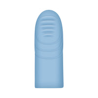 Evolved Fingerlicious Rechargeable Silicone Finger Vibrator Blue