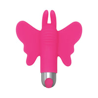 Evolved My Butterfly Rechargeable Remote-Controlled Silicone Finger Vibrator Pink