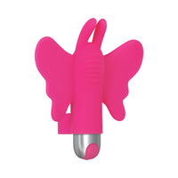 Evolved My Butterfly Rechargeable Remote-Controlled Silicone Finger Vibrator Pink