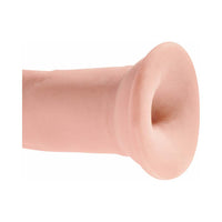 Pipedream King Cock Plus 9 in. Triple Density Cock Realistic Dildo With Suction Cup Beige