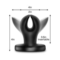 Blush Anal Adventures Anal Anchor Expanding Plug Black