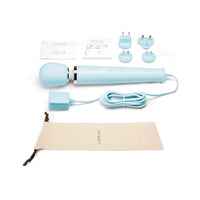 Le Wand Powerful Plug-In Vibrating Massager Sky Blue