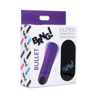 BANG! Vibrating Bullet w/ Remote  Purple