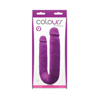 Colours DP Pleasure Dual Ended Dildo Purple