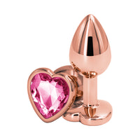 Rear Assets Rose Gold Heart Plug Small Pink