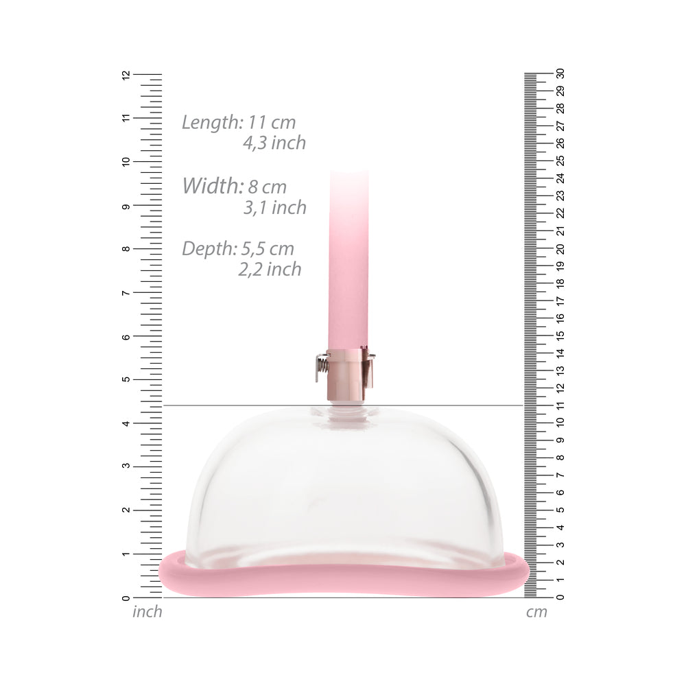 Shots Pumped Rechargeable 3-Speed Pussy Pump Pink