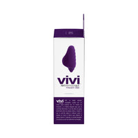 Vedo Vivi Rechargeable Finger Vibe Deep Purple