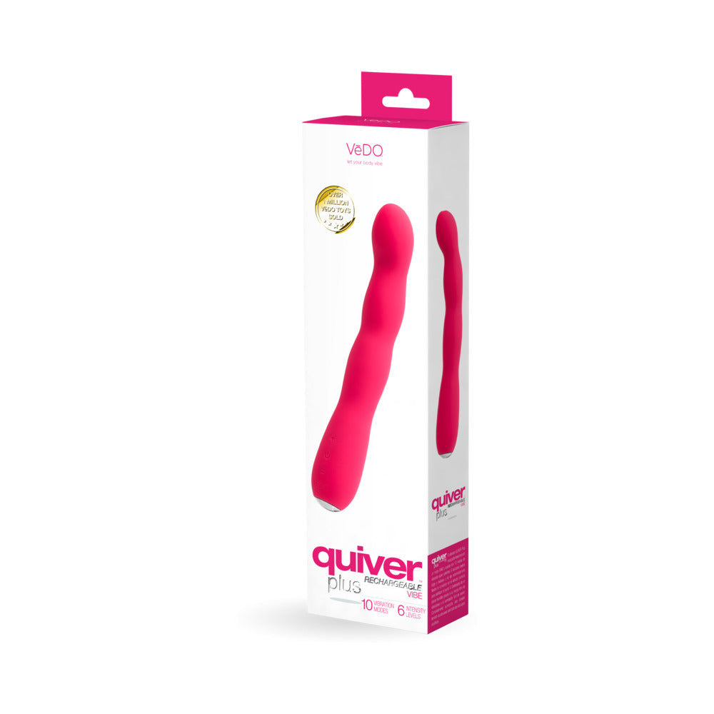 Vedo Quiver Rechargeable Plus Vibe Foxy Pink