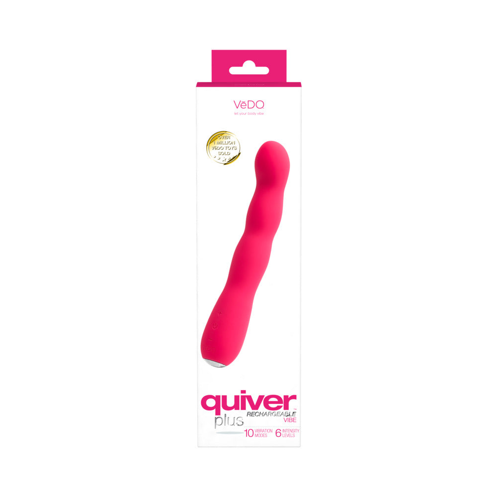 Vedo Quiver Rechargeable Plus Vibe Foxy Pink