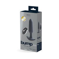 Bump Plus Rechargeable Remote Control Anal Vibe Black