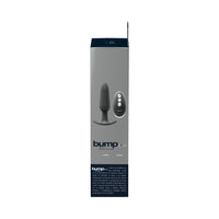 Bump Plus Rechargeable Remote Control Anal Vibe Black