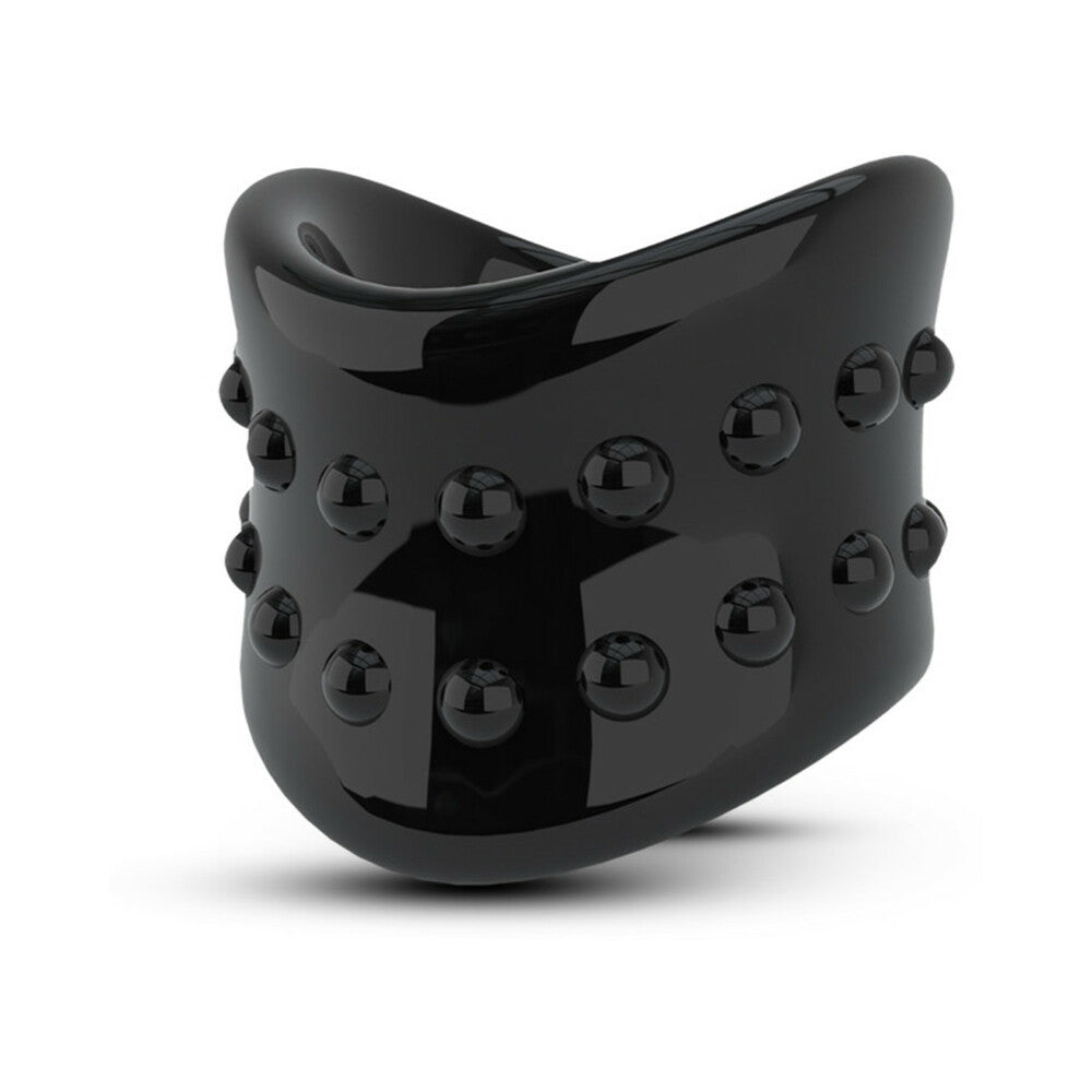 Blush Stay Hard Beef Ball Stretcher X Long 1.5 in. Black