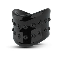 Blush Stay Hard Beef Ball Stretcher X Long 1.5 in. Black