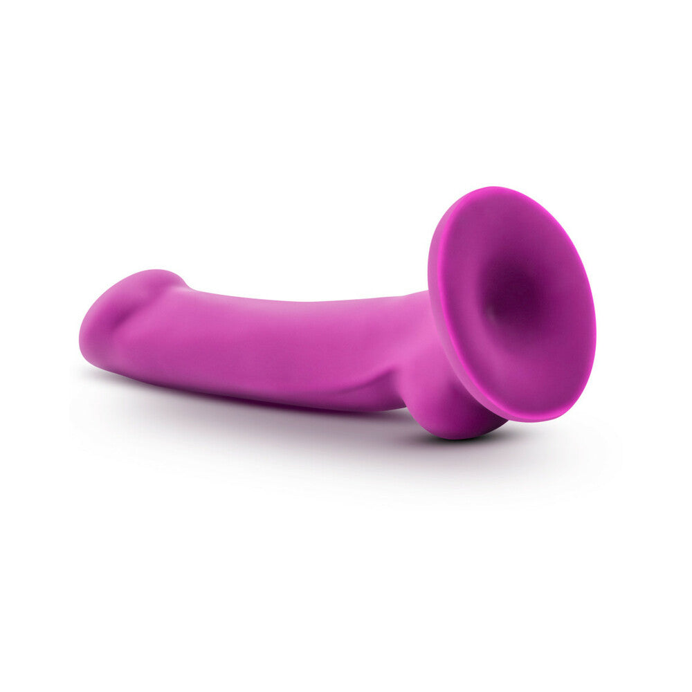 Blush Avant D9 Ergo Mini 7 in. Dual Density Silicone Dildo with Suction Cup Violet