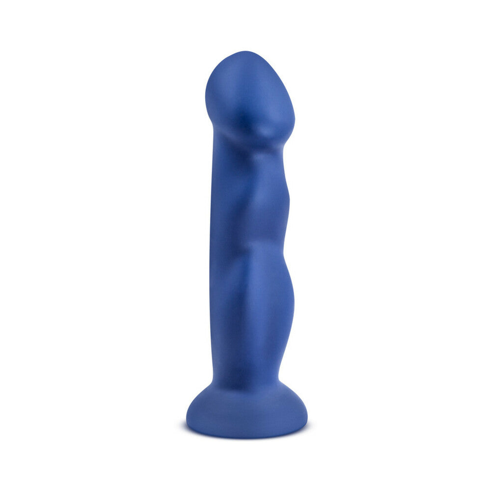 Blush Avant D12 Suko 8 in. Dual Density Silicone Dildo with Suction Cup Indigo