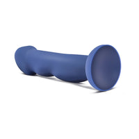 Blush Avant D12 Suko 8 in. Dual Density Silicone Dildo with Suction Cup Indigo