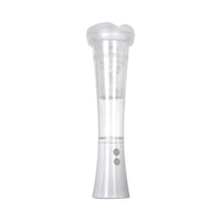Zero Tolerance Sucking Good Rechargeable Vibrating Vacuum Pump Stroker Clear/White