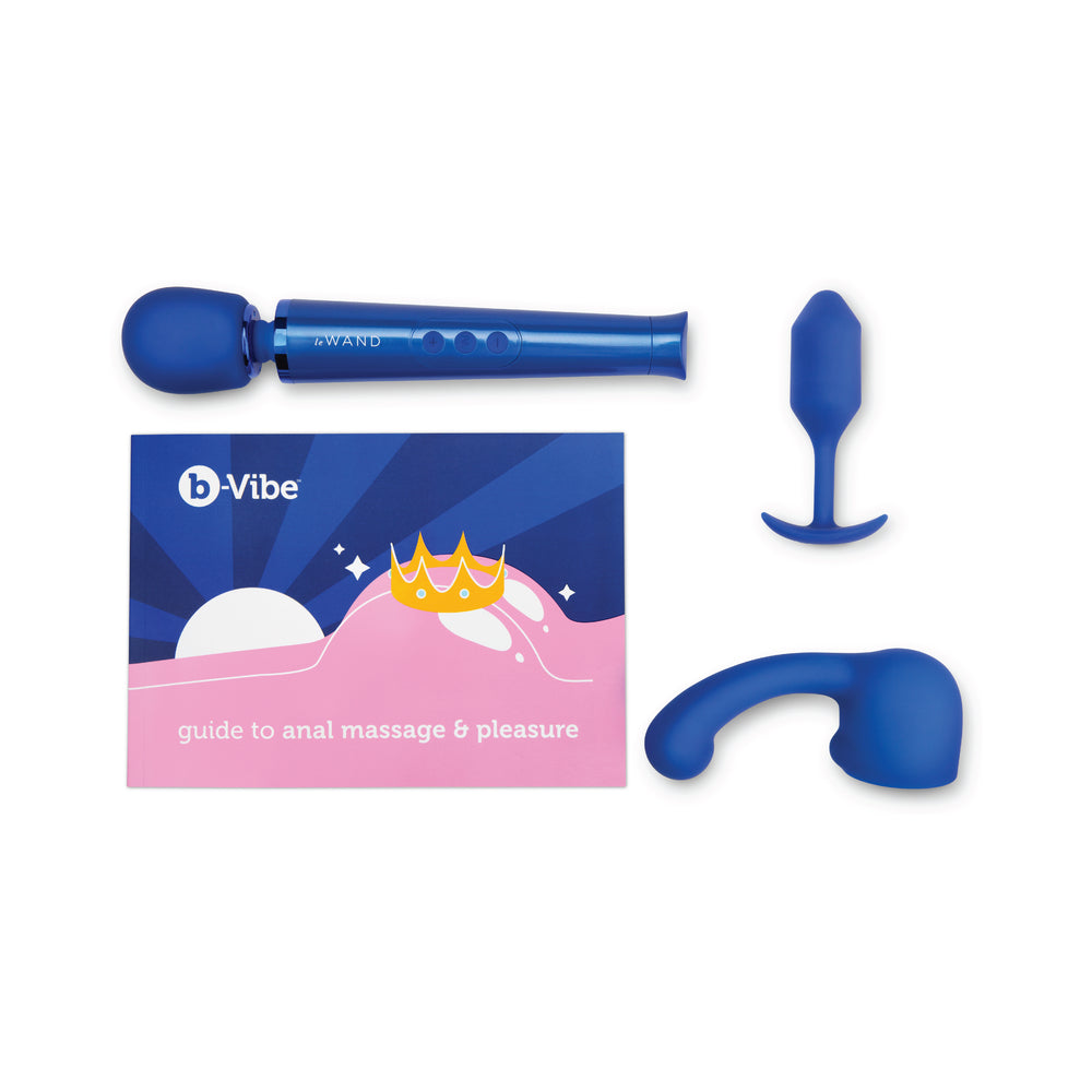 b-Vibe 10-Piece Anal Massage & Education Set Blue