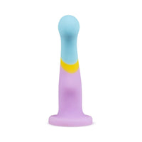 Blush Avant D14 Heart Of Gold 6 in. Silicone Dildo with Suction Cup Multicolor