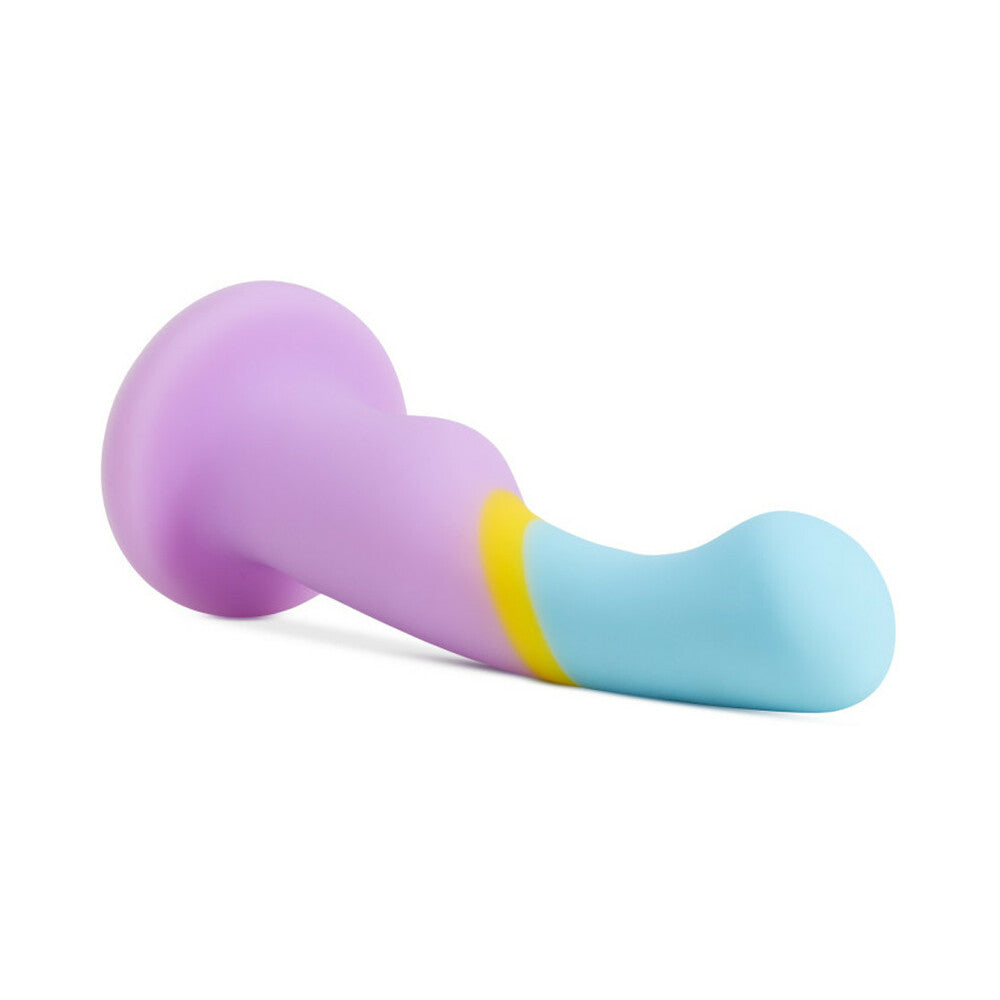 Blush Avant D14 Heart Of Gold 6 in. Silicone Dildo with Suction Cup Multicolor