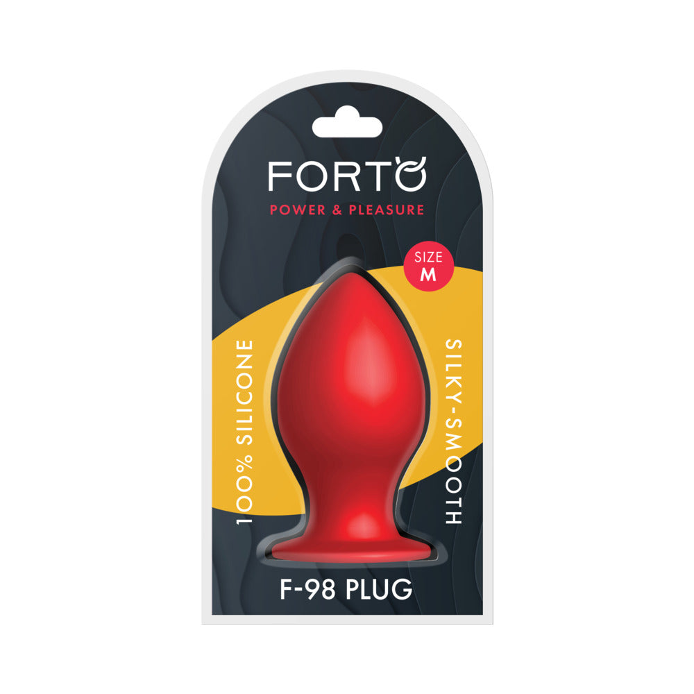 Forto F-98 Cone Silicone Plug - Medium