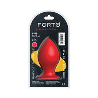 Forto F-98 Cone Silicone Plug - Medium