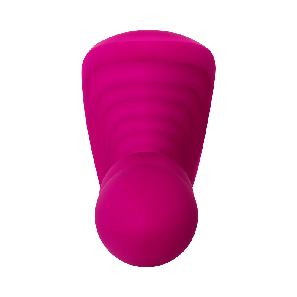 Zero Tolerance Bubble Butt Rechargeable Remote-Controlled Inflatable Vibrating Beaded Anal Plug Pink