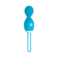 Evolved Twistin' The Night Away Rechargeable Remote-Controlled Rotating Silicone Egg Vibrator Teal