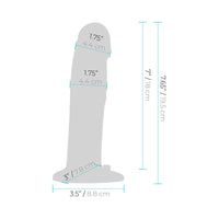 Pegasus 8 in. Realistic Peg Rechargeable Remote-Controlled Silicone Dildo & Adjustable Harness Set Beige