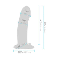 Pegasus 6.5 in. Realistic Peg Rechargeable Remote-Controlled Silicone Dildo & Adjustable Harness Set Beige