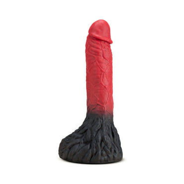 Blush The Realm Lycan 10.5 in. Silicone Lock On Fantasy Werewolf Dildo Red