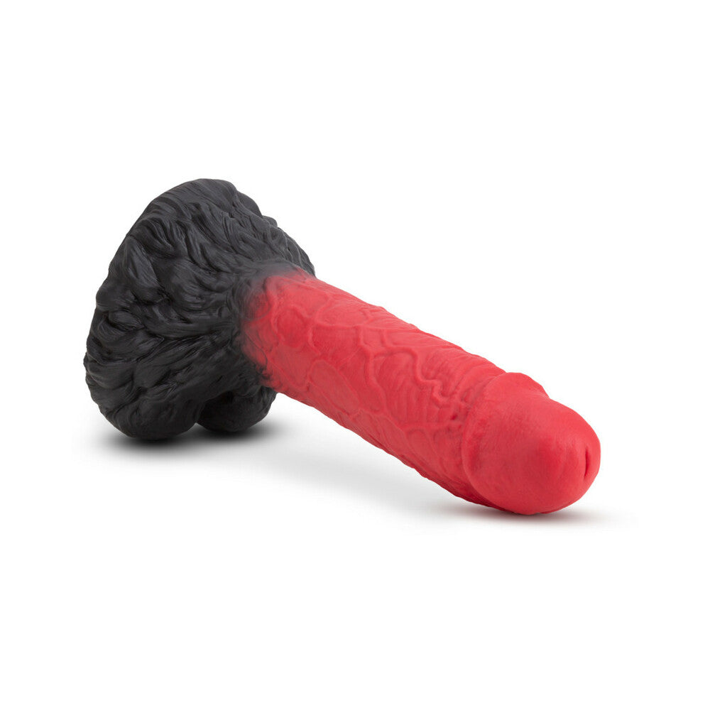 Blush The Realm Lycan 10.5 in. Silicone Lock On Fantasy Werewolf Dildo Red