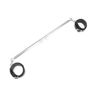 Lux Fetish Expandable Spreader Bar Set with Detachable Leatherette Cuffs
