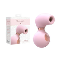 Shots Irresistible Invincible Rechargeable Silicone Soft Pressure Air Wave Clitoral Stimulator Pink