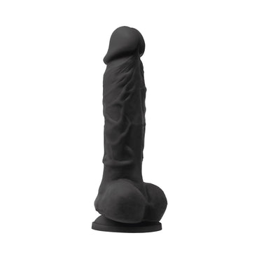 Colours Pleasures 5 in. Vibrating Dildo Black