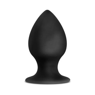 Blush Anal Adventures Platinum Silicone Anal Stout Plug Large Black