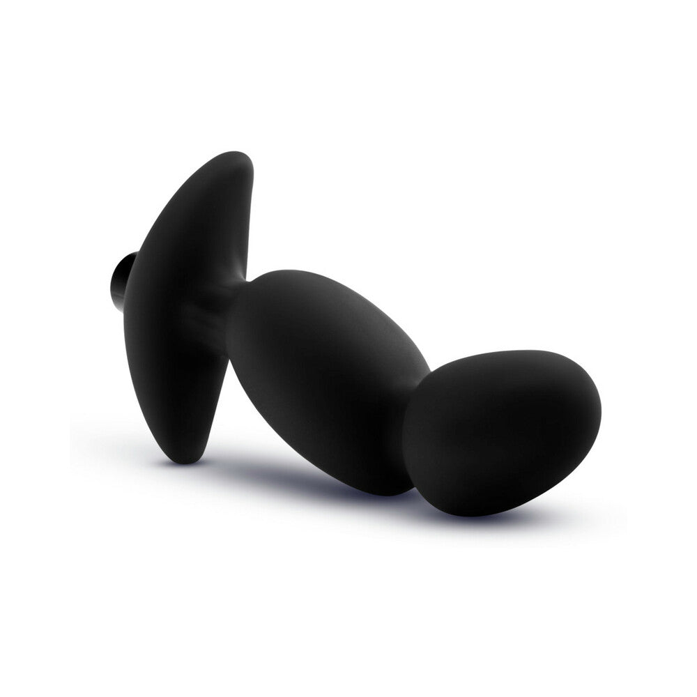 Blush Anal Adventures†Platinum Silicone Rechargeable Vibrating Prostate Massager 04 Black