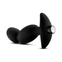 Blush Anal Adventures†Platinum Silicone Rechargeable Vibrating Prostate Massager 04 Black