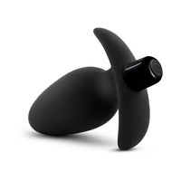 Blush Anal Adventures Platinum Silicone Vibrating Saddle Plug Black