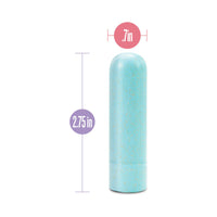 Blush Gaia Eco Rechargeable Bullet Vibrator Aqua