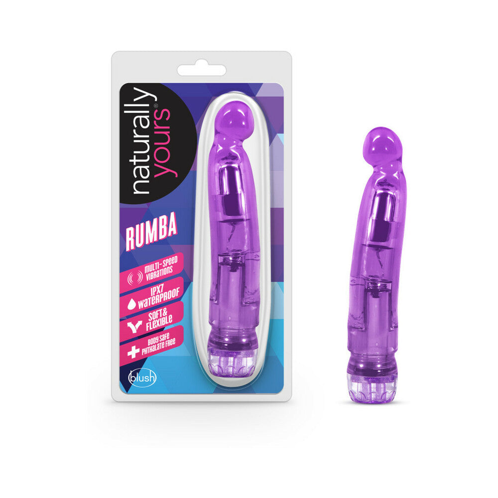 Blush Naturally Yours Rumba G-Spot Vibrator Purple