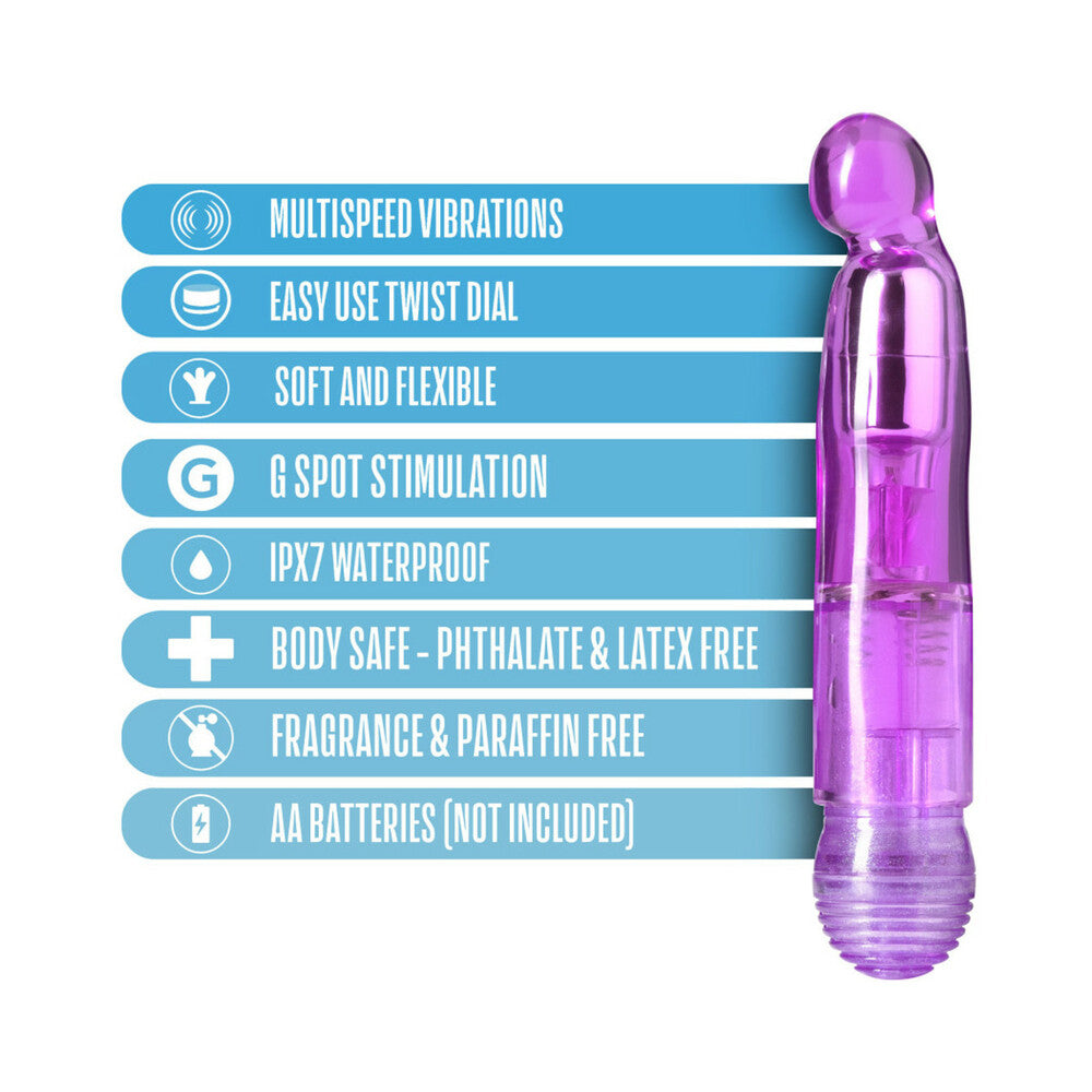 Blush Naturally Yours Rumba G-Spot Vibrator Purple