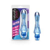 Blush Naturally Yours Calypso Slimline Vibrator Blue