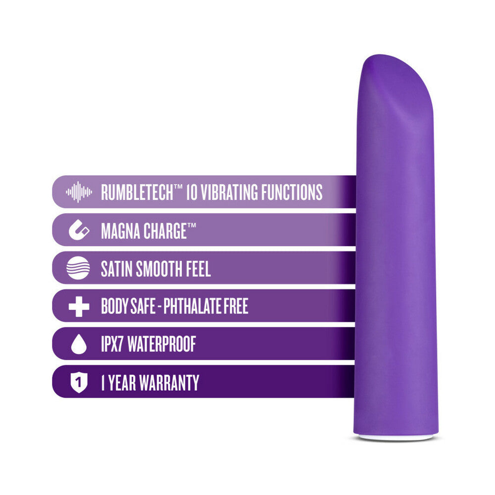 Blush Wellness Power Vibe Rechargeable Bullet Vibrator Purple