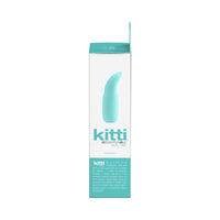 Vedo Kitti Rechargeable Dual Vibe Tease Me Turquoise