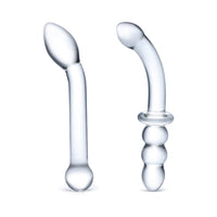 Glas 2-Piece G-Spot Pleasure Glass Dildo Set